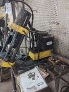 Parker Hydraulic Crimping Machine TH18-D206 on Cart with Accessories