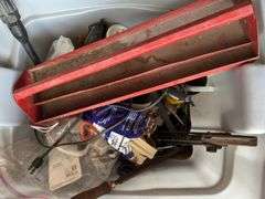 Tote Full of Tools, Electrical Wiring, and More