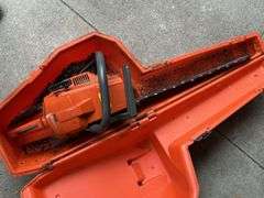 Husqvarna 55 Air Injection Chainsaw with Case