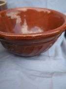Gwen Ware Pottery Set: Teapot and Bowls