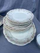 Floral China Set Marked Germany
