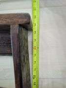 Rustic Wooden Pipe Rack