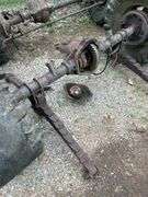Set of Four Large Truck Wheels & Axles