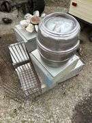 Metal Keg and Electrical Boxes