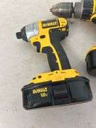 DeWalt 18V Cordless Drill and Impact Driver Set