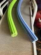 Lawn Lounger and Blue Foam Board