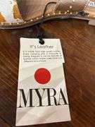 MYRA Leather & Cowhide Sandals