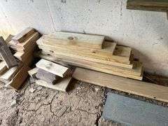 Various Wood Pieces and Planks for Projects