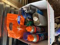 Assorted Cleaning Supplies and Chemicals