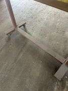 Metal Work Table with Accessories