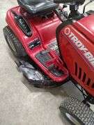 TROY BILT - LTC 42 INCH CUT RIDING LAWN MOWER - 12.5 HP BRIGGS AND STRATTON ENGINE