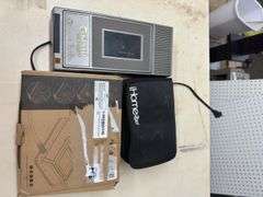 Kinnyo VHS UV-413 Rewinder and WEP Solder-Assist Digital Display with iHome CD Player