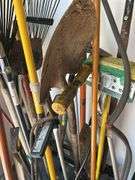 Group of Various Landscaping Tools