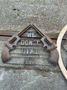 Western Style Metal Wall Decor
