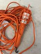 Orange Work Light with Extension Cord
