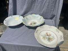 Set of Decorative China Bowls