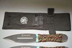 3 Smith & Wesson Bullseye Throwing Knives With Sheath,