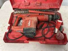 Hilti TE 74 Rotary Hammer Drill with Case and Accessories