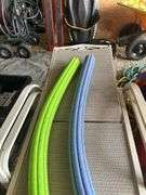 Lawn Lounger and Blue Foam Board