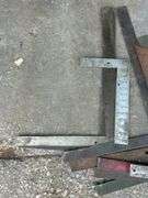 Lot of Assorted Metal Rulers and Squares