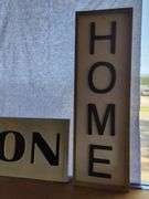 Home & Cotton Wooden Cutout Signs