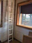 Approx. 7 Foot Tall Painted Wooden Ladder