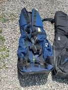 Three Golf Club Travel Cases