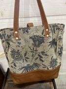 Myra Bag Floral Canvas Tote