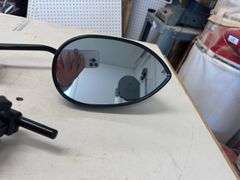 Set of Black Clamp-On Towing Mirrors