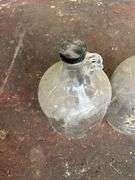 Pair of One Gallon Glass Jugs