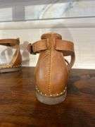 Myra Leather Cowhide Accent Sandals