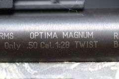 CVA Optima Magnum .50 Caliber Black Powder Rifle With Bushnell 3-9 Power Scope,