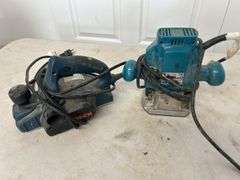 Makita Router Model 3620 & Bosch 3365 Planer