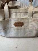 Bucket Boss Tool Bag with Hardware, Hinges, Screws, and Door Knobs