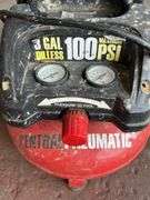 Central Pneumatic 3 Gallon 100 PSI Air Compressor