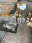 Heavy Duty Steel Work Bench with Reed No. 204R Vise