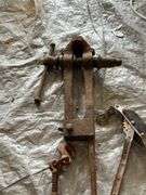 Assorted Metal Working Tools: Vise, Puller, and Clamp