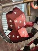 Whimsical Metal Wall Art - Darts, Dice, Cards & More