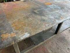 Heavy Duty Steel Work Bench with Reed No. 204R Vise