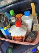 Assorted Cleaning Supplies and Chemicals