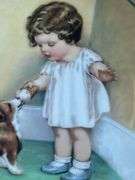Bessie Pease Gutmann "The Reward" Plate
