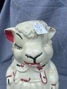 Lamb Ceramic Cookie Jar