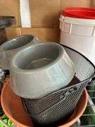 Propane Burner, Mixing Paddles, Bucket, Bowls and Basket