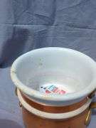 Copper Steamer Pot Set with Brass Handles