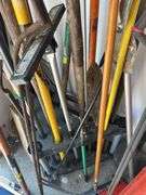 Group of Various Landscaping Tools