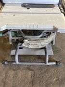 Metabo HPT Table Saw with Rolling Stand