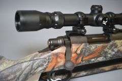 Remington Model 700 Bolt Action Camo Rifle In .243 WIN Caliber,