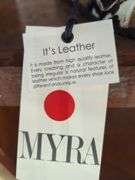 Myra Puddle Sandals Size 9 - Cowhide