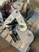 Pallet of Overhead Hoist and Clamps