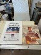 Kirk Gibson Signed Photo and Detroit Free Press "Grand Finale" Newspaper